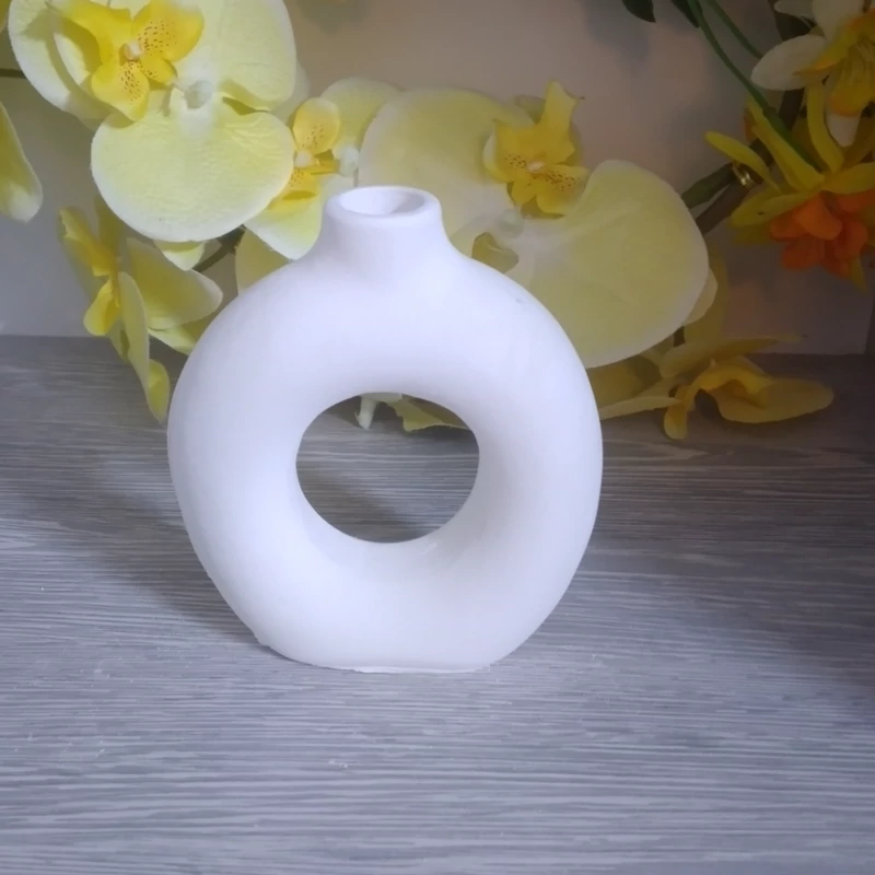 بیس خام گلدان دونات