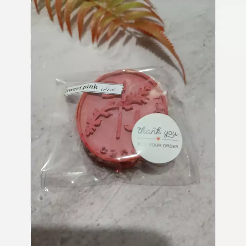 رنگ شمع صورتی دست ساز