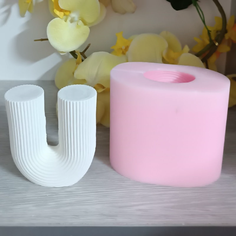 قالب سیلیکونی یو شیار دار